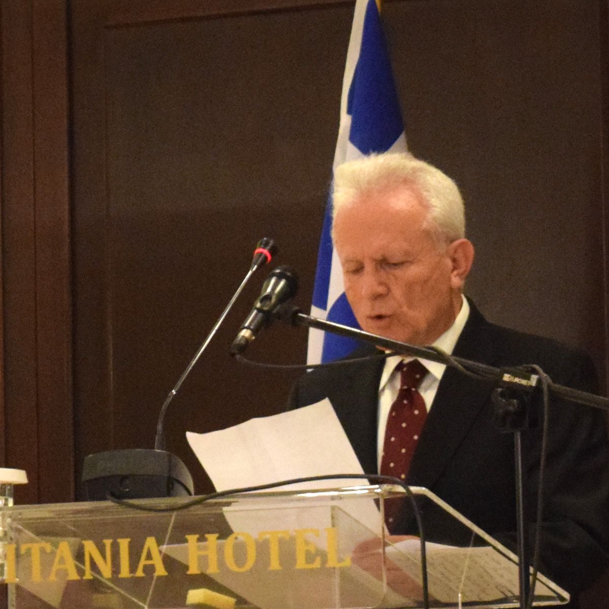 Αναστάσιος Κανελλόπουλος ΙΔΡΥΤΙΚΗ ΔΙΑΚΗΡΥΞΗ Κόμματος EAN